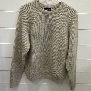 Lands End Bulky Ribbed Sweater